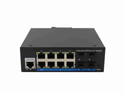 入地鋼合金ZXL48GSP-M-SFP管理型工業(yè)POE交換機(jī)